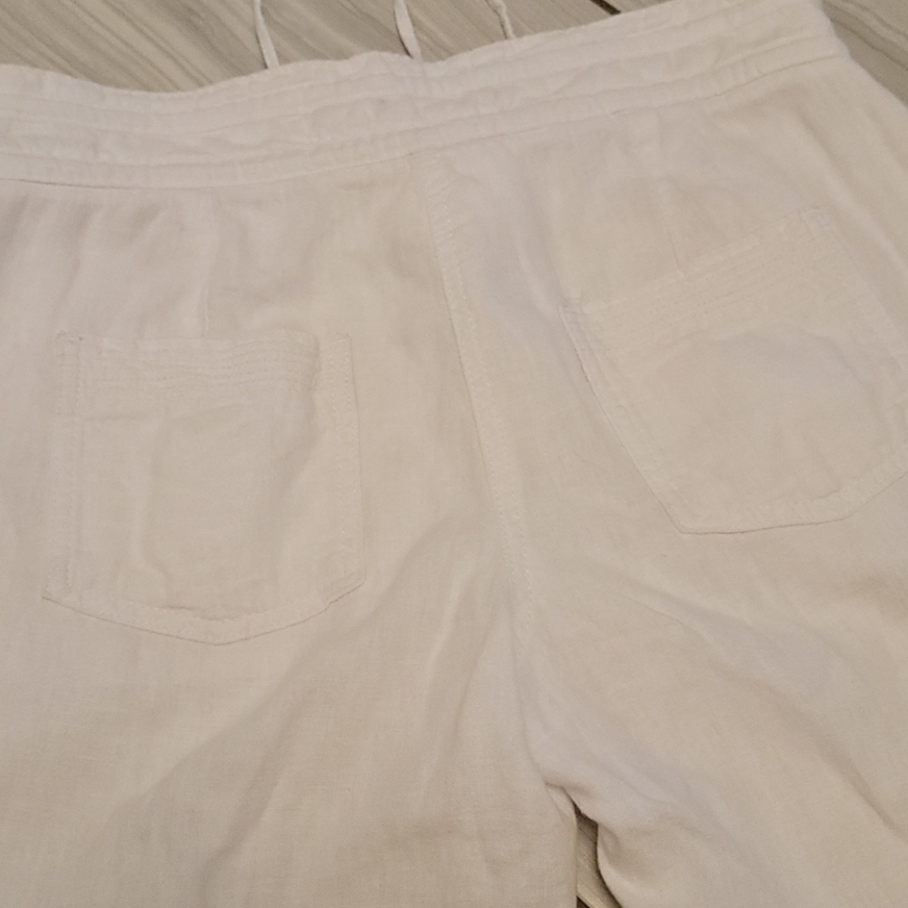 Next Linen Capris - Picture 4 of 6